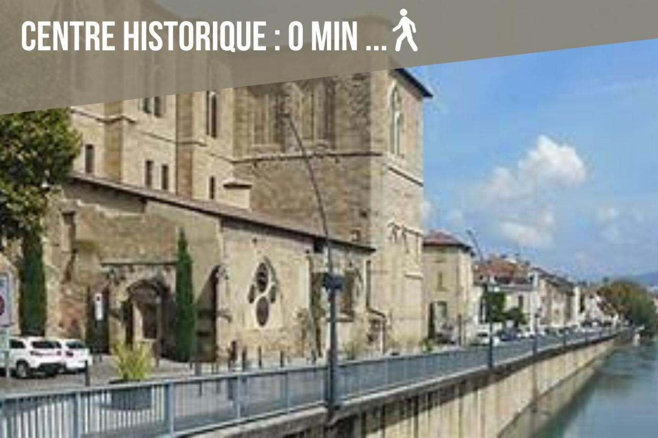 Le Bouquiniste, Centre Historique, Fibre, Ess, Rez-De-Chaussee, Bedinshop Romans-sur-Isère Eksteriør billede