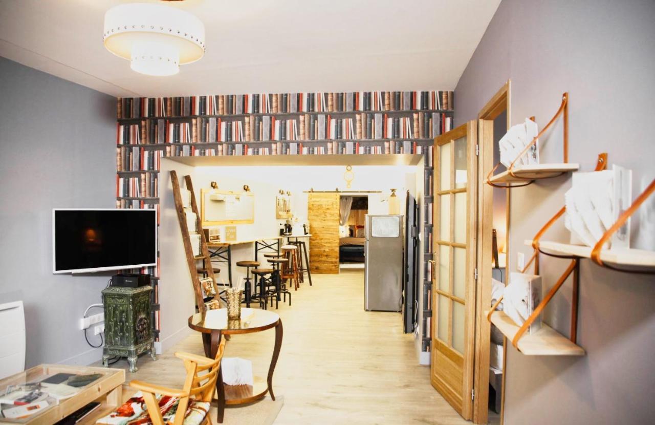 Le Bouquiniste, Centre Historique, Fibre, Ess, Rez-De-Chaussee, Bedinshop Romans-sur-Isère Eksteriør billede